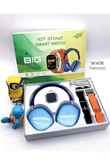 Watch ultra with headphones