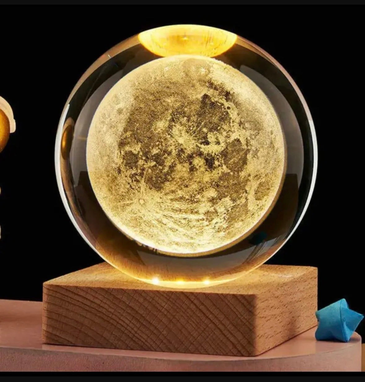 3d crystal ball lamp