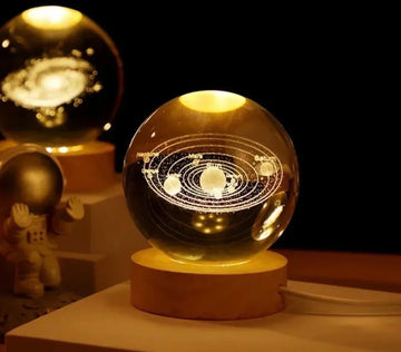 3d crystal ball lamp