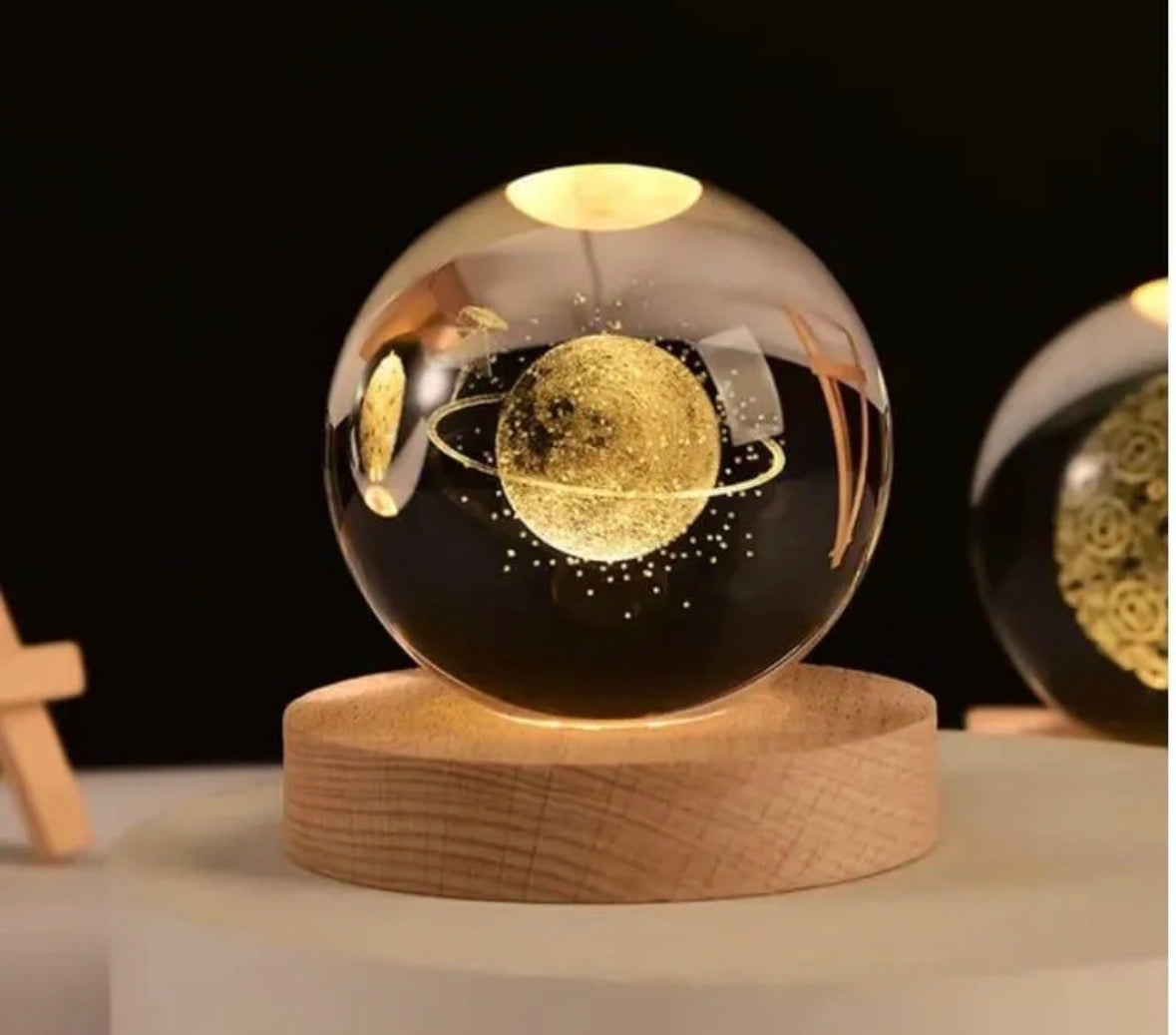 3d crystal ball lamp