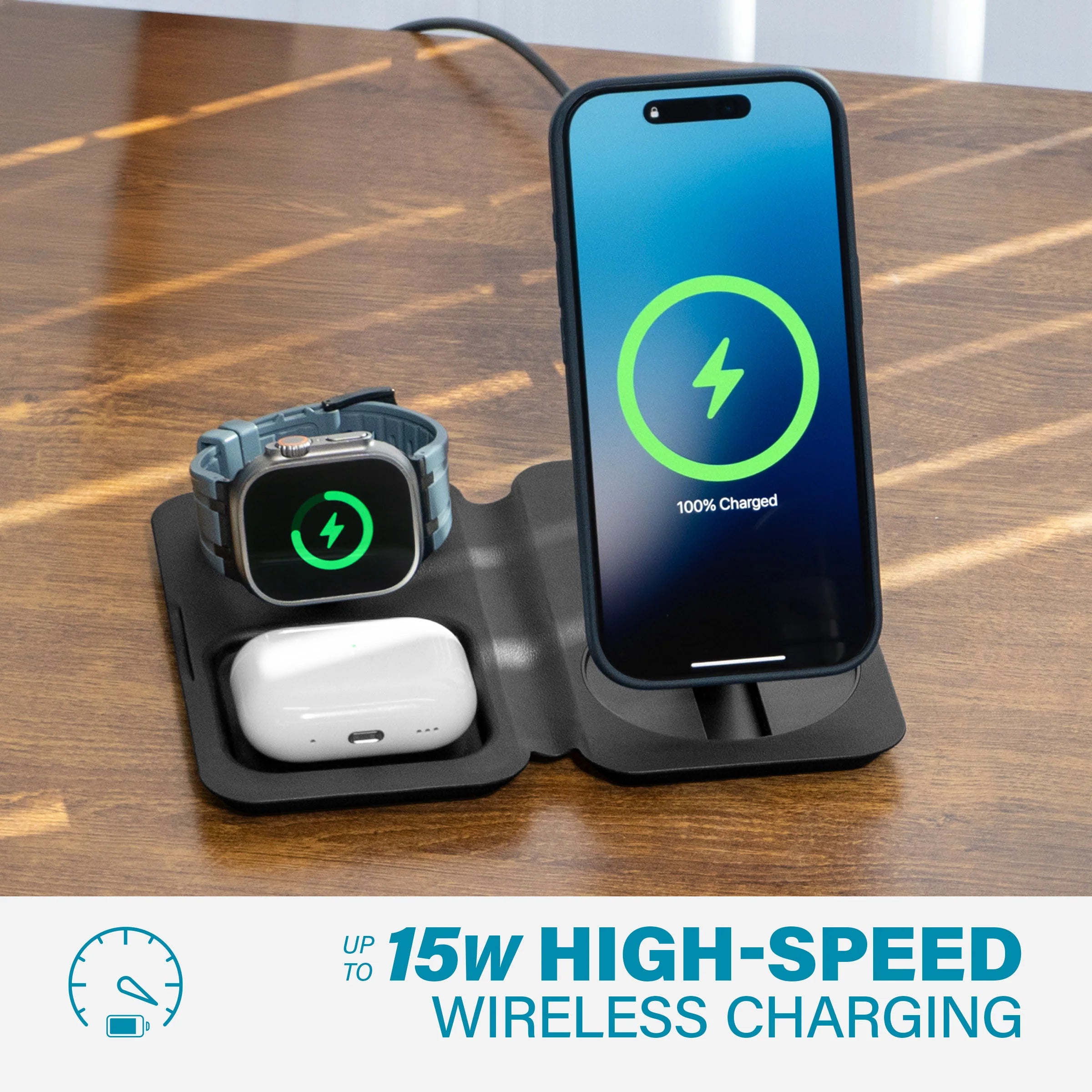 3-in-1 Wireless Charging Pad