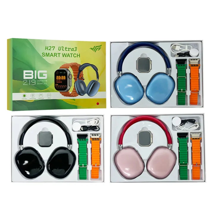 Watch ultra with headphones